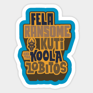 Legendary Afrobeat: Fela Kuti & Koola Lobitos Sticker